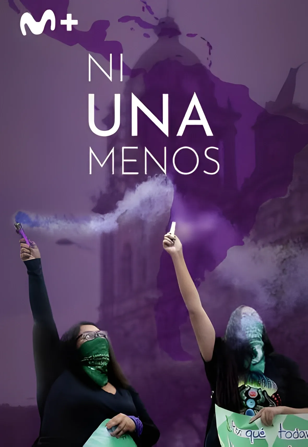 Afiche de la serie documental Ni una menos.
