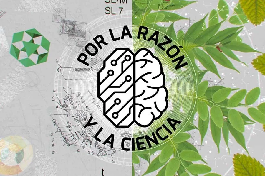 Imagen promocional de la serie Por la razón y la ciencia.